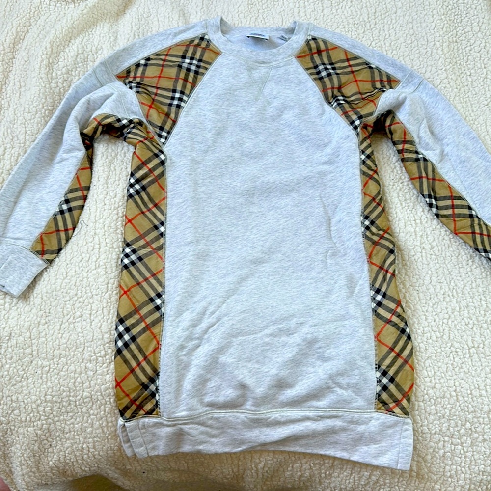 Girls 12y Burberry sweater dress